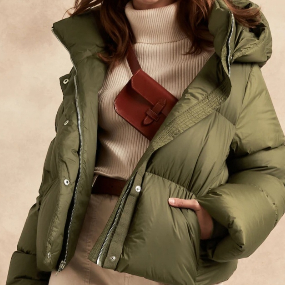 Banana Republic Water-Repellent Puffer Jacket